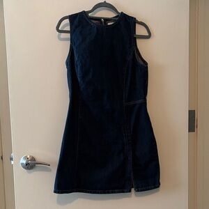 Zara Dark Blue Midi Dress